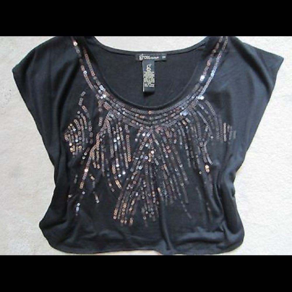 Black Crop Top